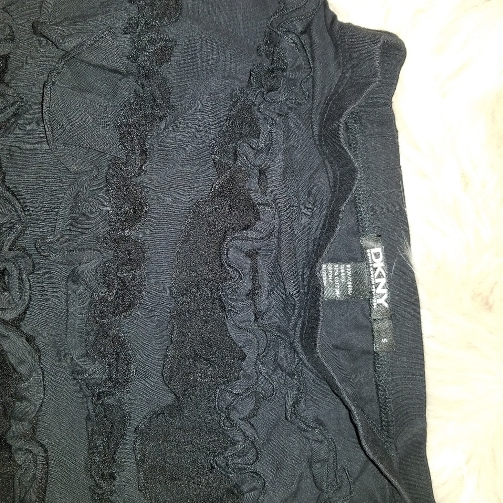 Dkny Spandex Ruffled Mini - Picture 3 of 4